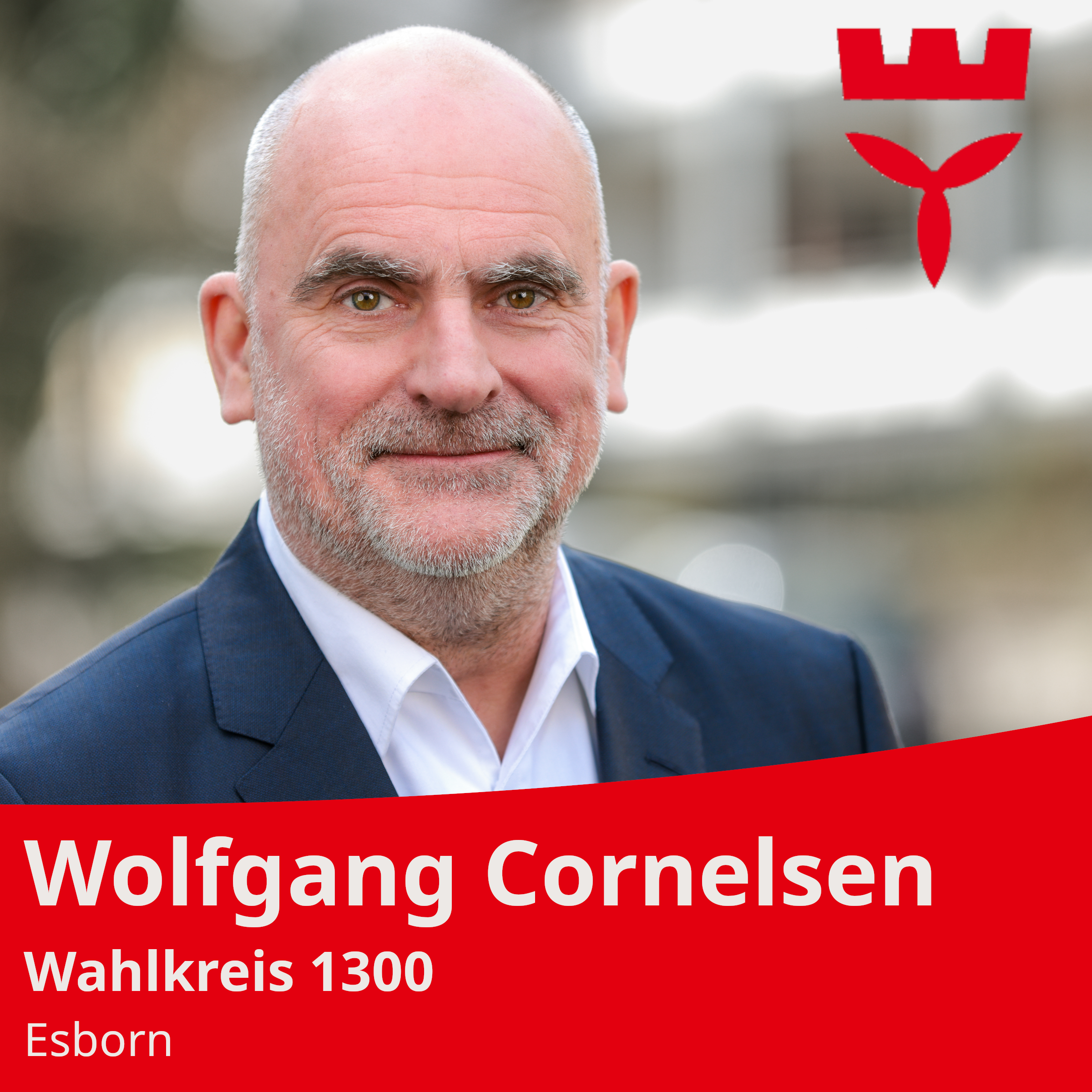 Wolfgang Cornelsen Kandidat Wahlkreise 1301 und 1302