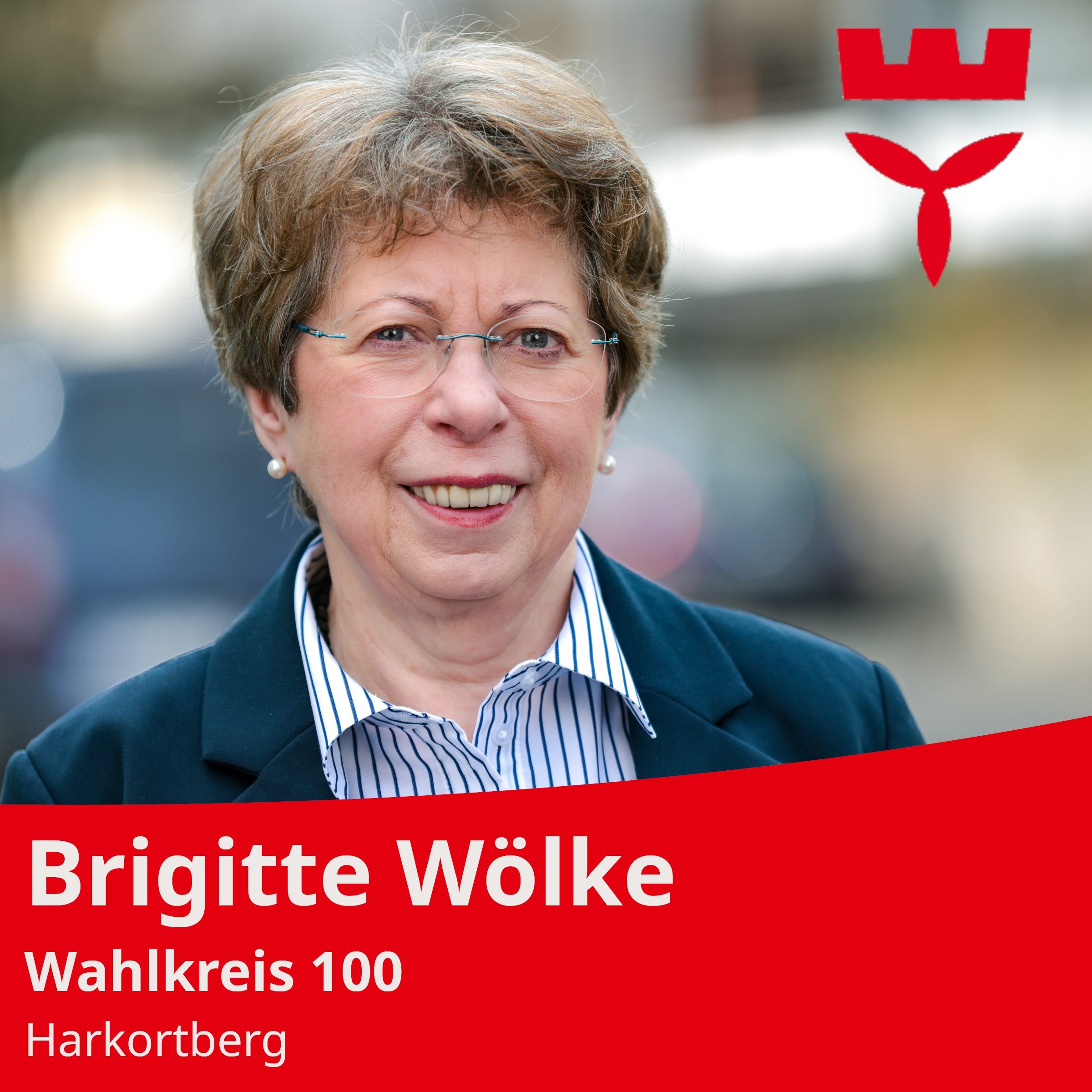 Brigitte Wölke Kandidatin Wahlkreis 100
