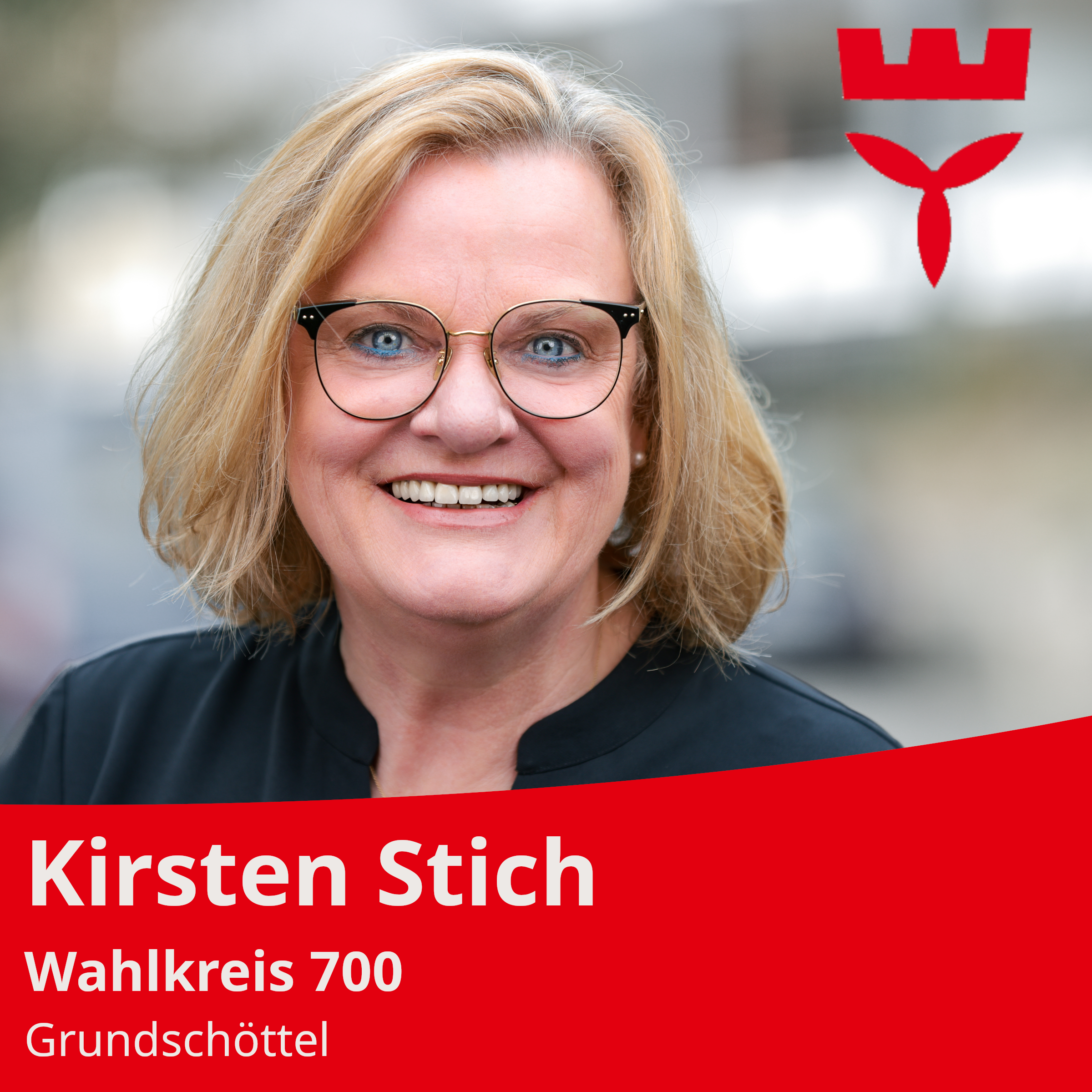 Kirsten Stich Kandidatin Wahlkreis 700