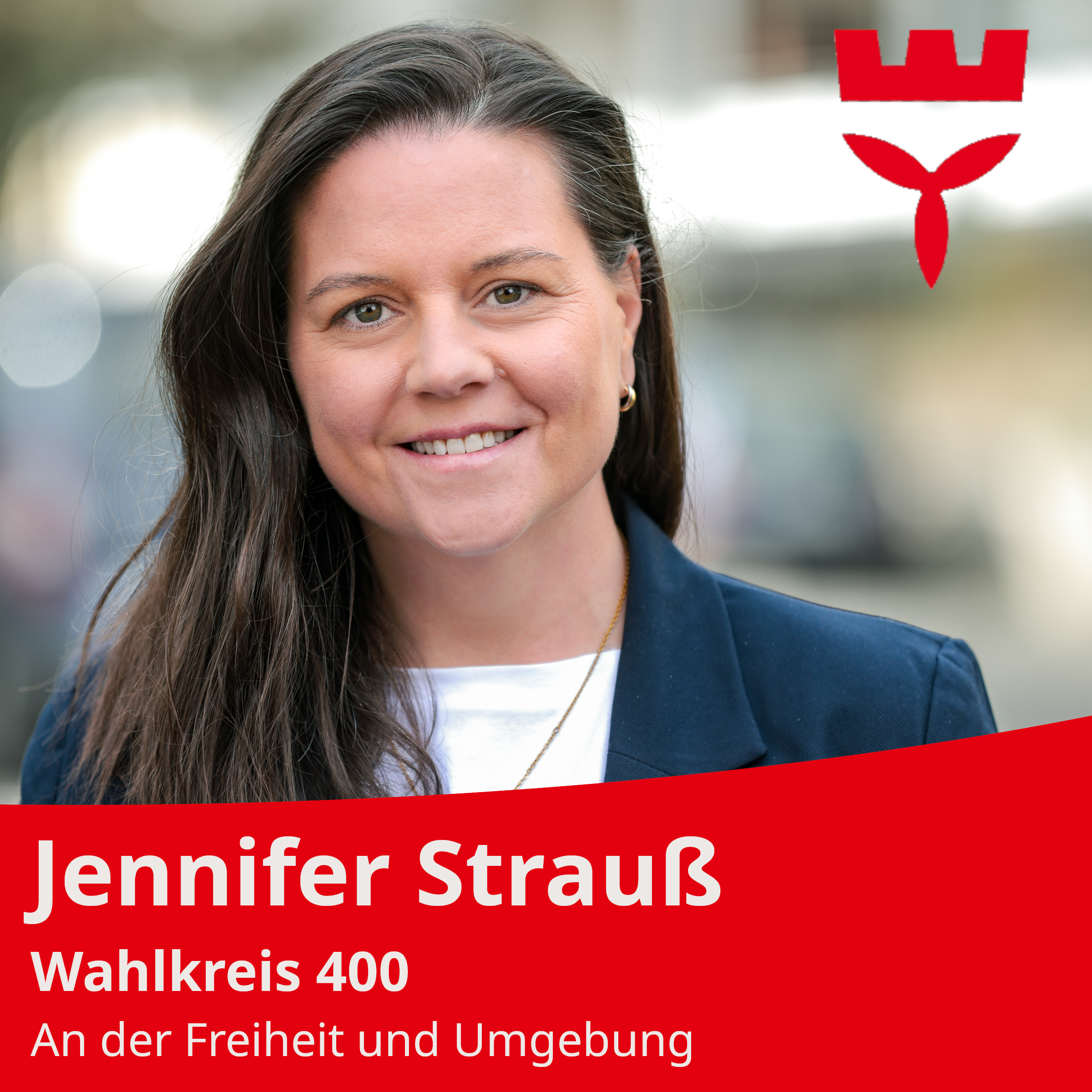 Jennifer Strauß Kandidatin Wahlkreis 400
