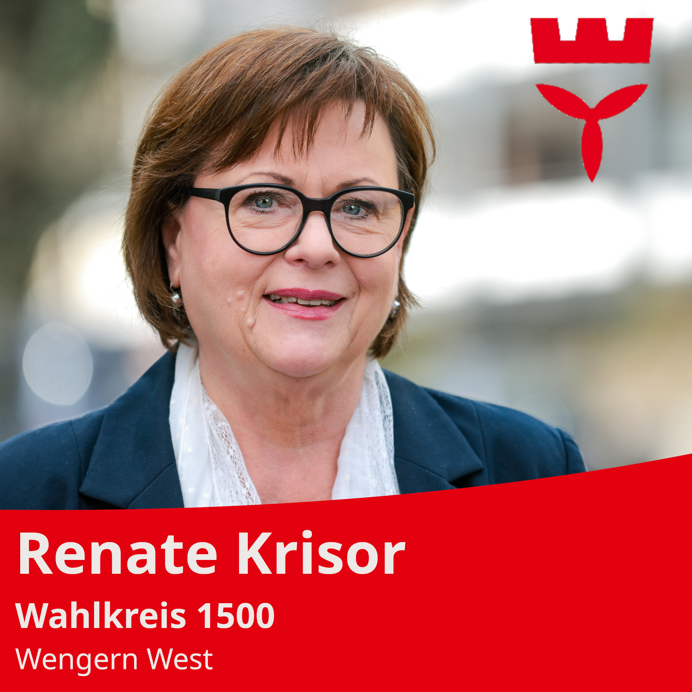 Renate Krisor Kandidatin Wahlkreis 1500